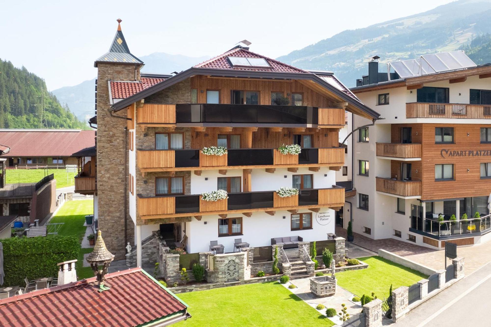 Hotel Garni Landhaus Platzer Zell am Ziller Eksteriør bilde